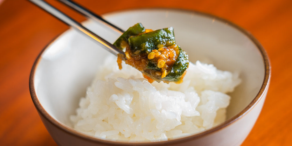 白ごはんと一緒に