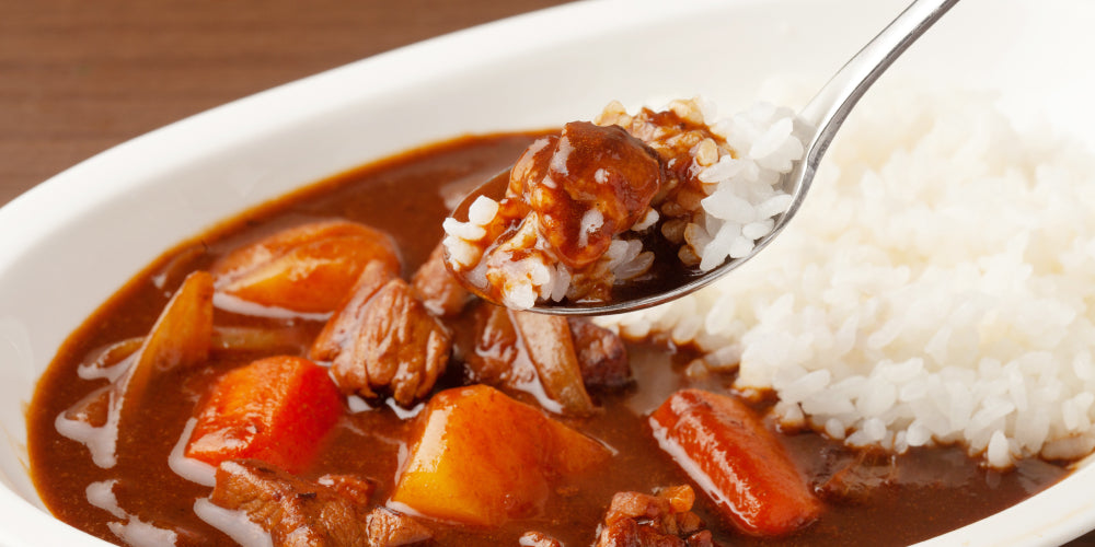 カレーの付け合わせで食べる