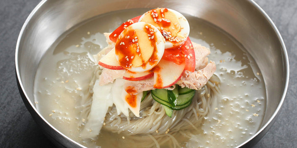 冷やし素麺や冷麺にのせて「旨辛海鮮麺」